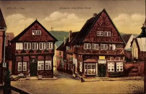 Ak Mölln im Herzogtum Lauenburg, Museum, Altes Haus