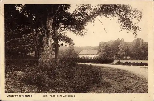 Ak Göhrde in Niedersachsen, Jagdrevier, Zeughaus