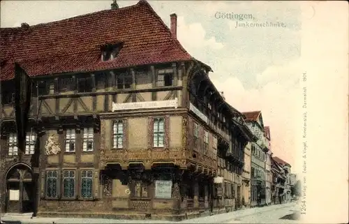 Ak Göttingen in Niedersachsen, Junkernschänke