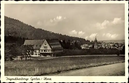 Ak Goslar am Harz, Blick auf die Jugendherberge