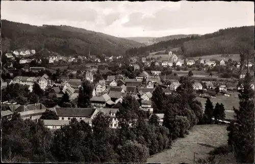 Ak Zell im Odenwald Bad König Odenwald Hessen, Gesamtansicht
