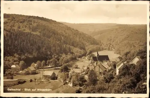 Ak Wirzenborn Montabaur im Westerwald, Gelbachtal, Teilansicht, Wälder