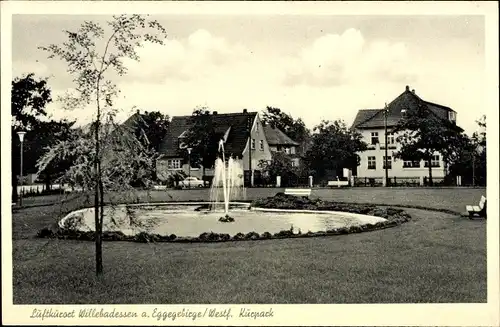 Ak Willebadessen in Westfalen, Kurpark