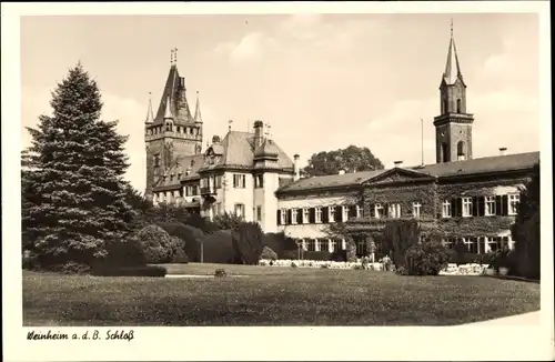 Ak Weinheim an der Bergstraße Baden, Schloss