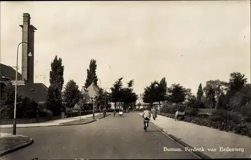 Ak Bussum Nordholland Niederlande, Frederik van Eedenweg