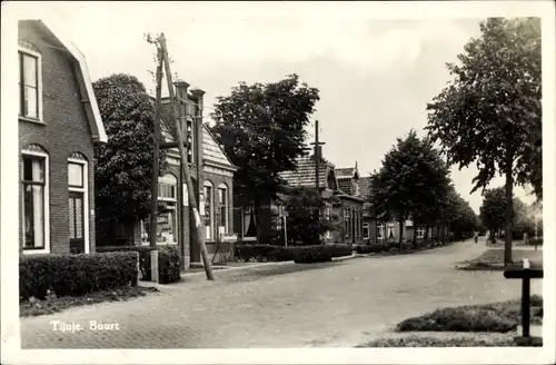 Ak Tijnje Friesland Niederlande, Buurt