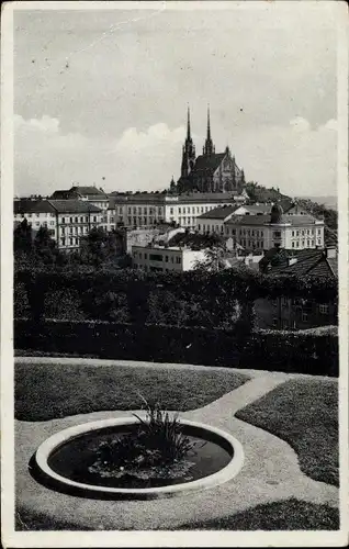 Ak Brno Brünn Südmähren, St. Petersdom