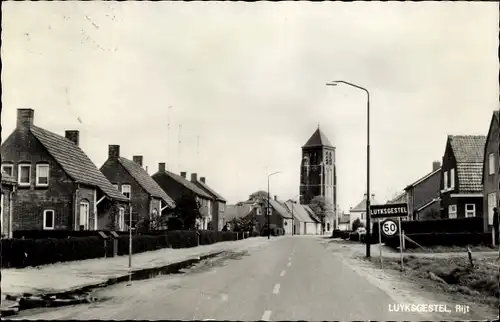 Ak Luyksgestel Nordbrabant, Rijt, Straßenpartie