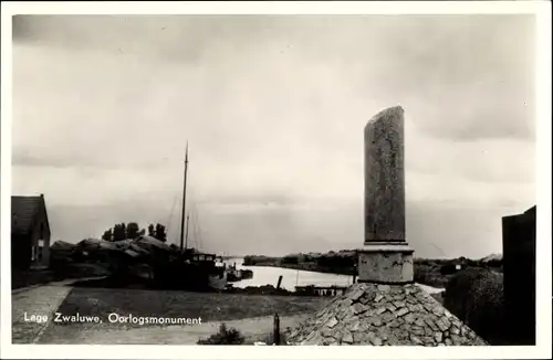 Ak Lage Zwaluwe Nordbrabant, Oorlogsmonument