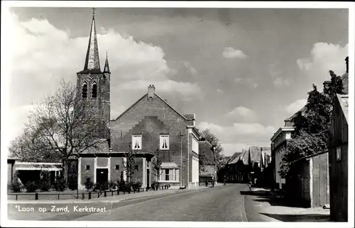 Ak Loon op Zand Nordbrabant, Kerkstraat