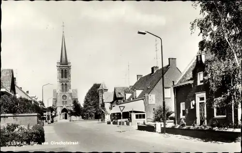 Ak Heeswijk Nordbrabant, Van Oirschotstraat, kerk