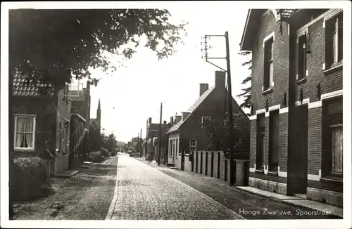 Ak Hooge Zwaluwe Nordbrabant, Spoorstraat