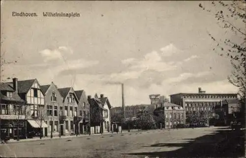 Ak Eindhoven Nordbrabant Niederlande, Wilhelminaplein