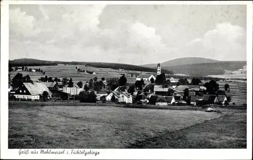 Ak Mehlmeisel im Fichtelgebirge, Gesamtansicht