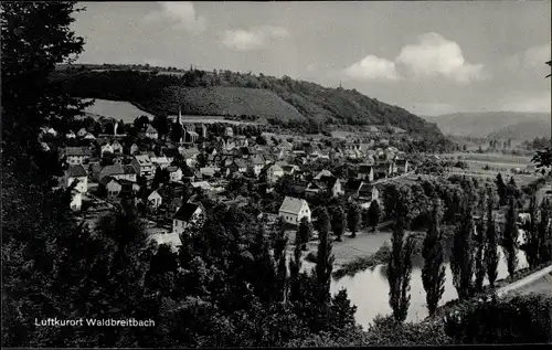 Ak Waldbreitbach an der Wied, Teilansicht