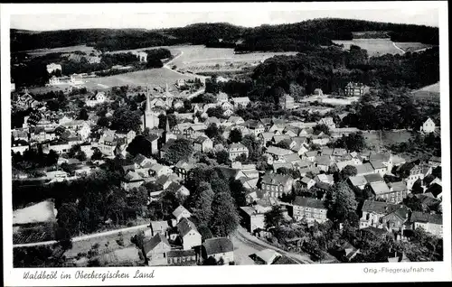 Ak Waldbröl Nordrhein Westfalen, Panorama, Fliegeraufnahme