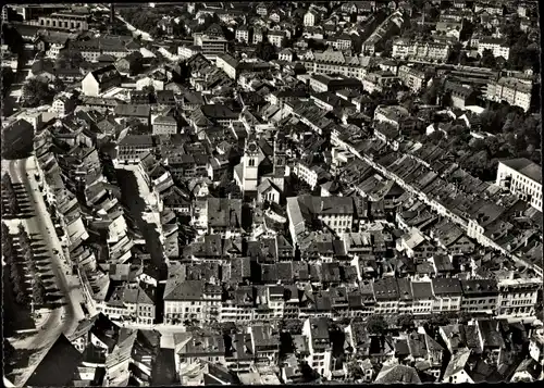 Ak Winterthur Kt Zürich Schweiz, Luftaufnahme
