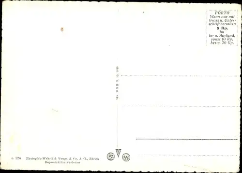 Ak Sent Kanton Graubünden Schweiz, Ortspartie, Häuser