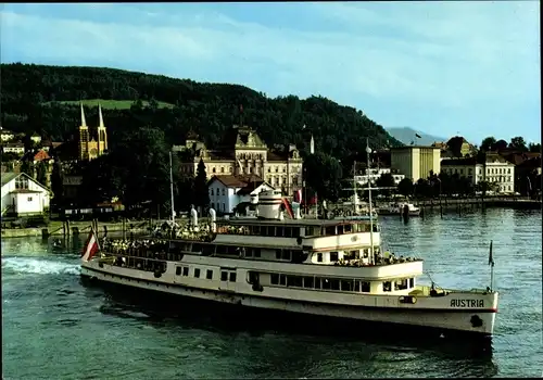 Ak Bodenseeschiff Austria