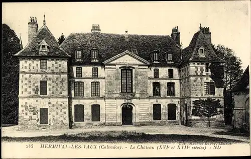 Ak Hermival les Vaux Calvados, Le Chateau