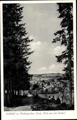 Ak Waldbröl im Oberbergischen Land, Blick von der Freiheit