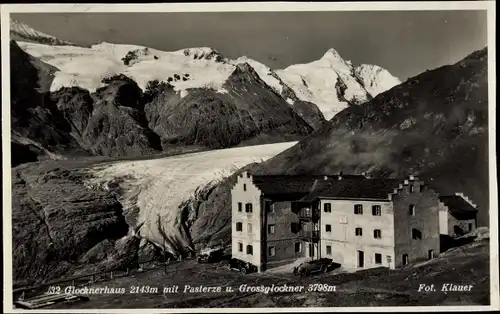 Ak Heiligenblut am Großglockner in Kärnten, Glocknerhaus, Pasterze, Großglockner