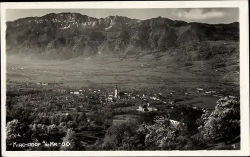 Ak Kirchdorf an der Krems Oberösterreich, Gesamtansicht