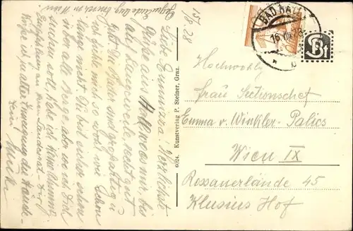 Ak Bad Hall Oberösterreich, Kurpark