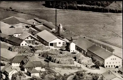 Ak Krumbach Limbach in Baden, Anton Grimm GmbH, Leichtbauplatten- u. Holzwollefabrik