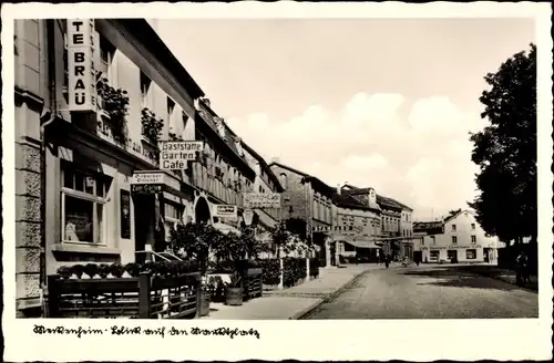 Ak Meckenheim im Rheinland, Blick auf den Marktplatz