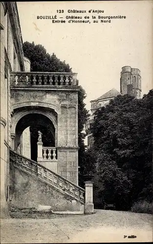 Ak Bouzillé Maine et Loire, Chateau de la Bourgonnière, Entree d'Honneur