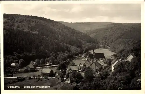 Ak Wirzenborn Montabaur im Westerwald, Gelbachtal, Teilansicht, Wälder