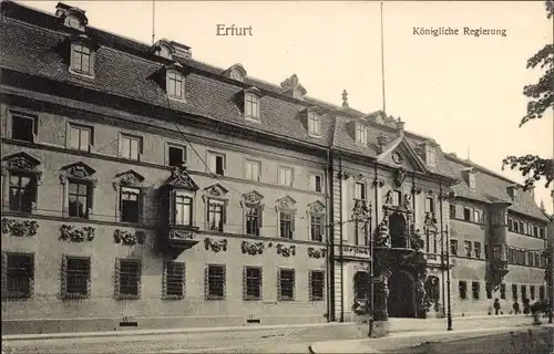 Ak Erfurt in Thüringen, Königliche Regierung