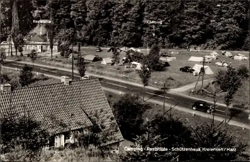 Ak Kreiensen Einbeck, Camping Raststätte Schützenhaus