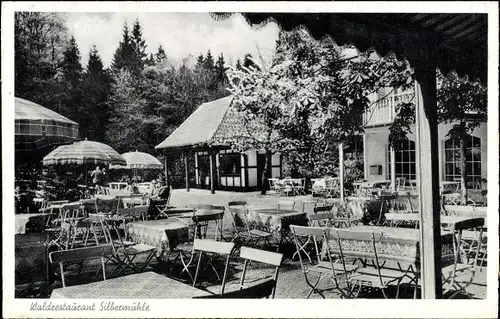 Ak Leopoldstal Horn Bad Meinberg am Teutoburger Wald, Restaurant Silbermühle