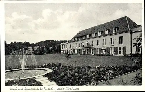 Ak Liebenburg am Harz, Klinik und Sanatorium Dr. Fontheim