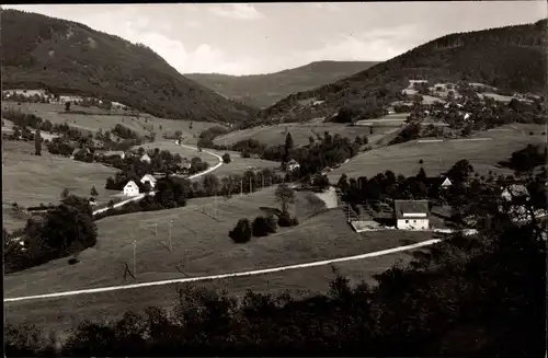 Ak Lauf in Baden Schwarzwald, Blick ins Laufbachtal