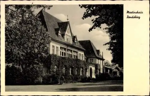 Ak Rendsburg in Schleswig Holstein, Martinshaus