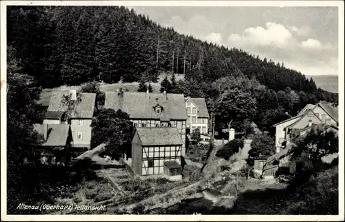 Ak Altenau Clausthal Zellerfeld im Oberharz, Teilansicht