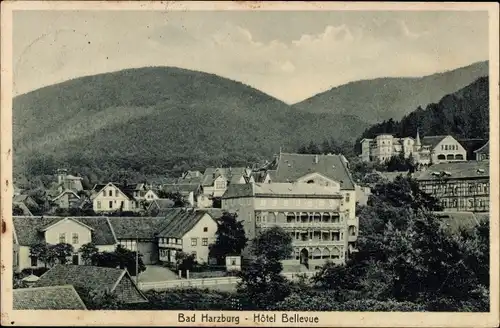 Ak Bad Harzburg am Harz, Hotel Bellevue