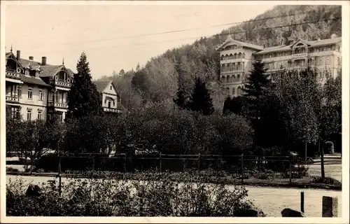 Ak Bad Harzburg am Harz, Juliushall u. Sanatorium