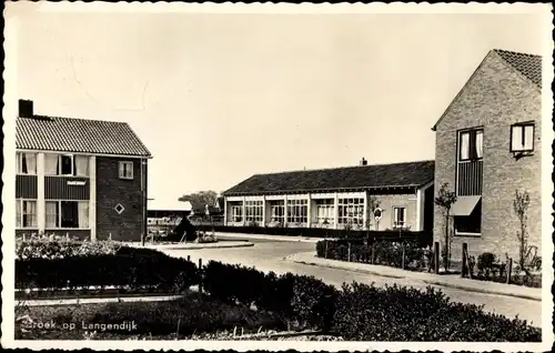 Ak Broek op Langedijk Nordholland Niederlande, Siedlung, Wohnhäuser