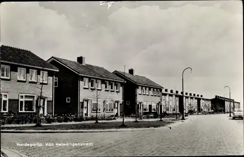 Ak Hardegarijp Friesland Niederlande, Van Helsdingenstraat