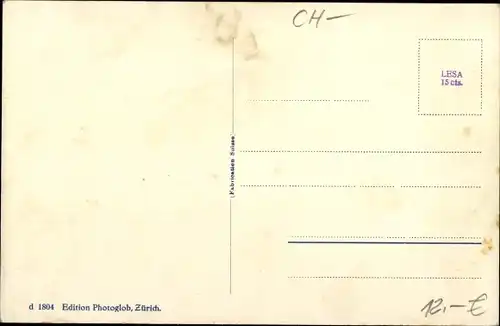 Ak Zürich Stadt Schweiz, Rennweg