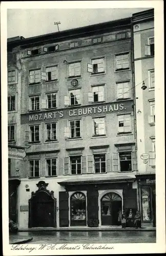 Ak Salzburg Stadt Österreich, Mozart's Geburtshaus