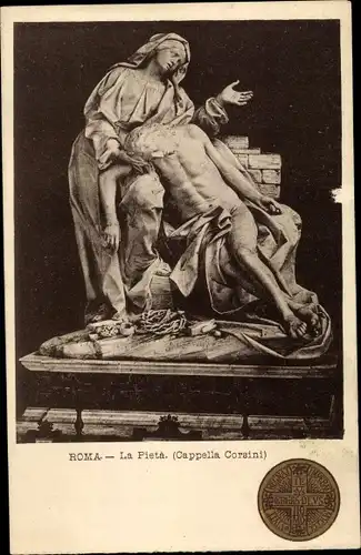 Ak Roma Rom Lazio, La Pieta, Cappella Corsini