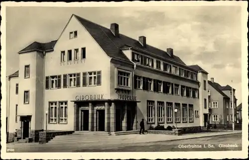 Ak Limbach Oberfrohna in Sachsen, Girobank