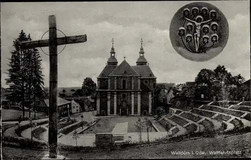 Ak Walldürn im Odenwald, Wallfahrtsplatz