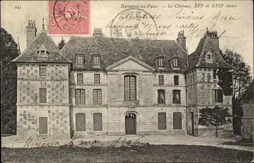 Ak Hermival les Vaux Calvados, Le Chateau