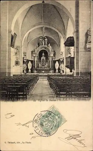 Ak Baugé Maine et Loire, L'Eglise